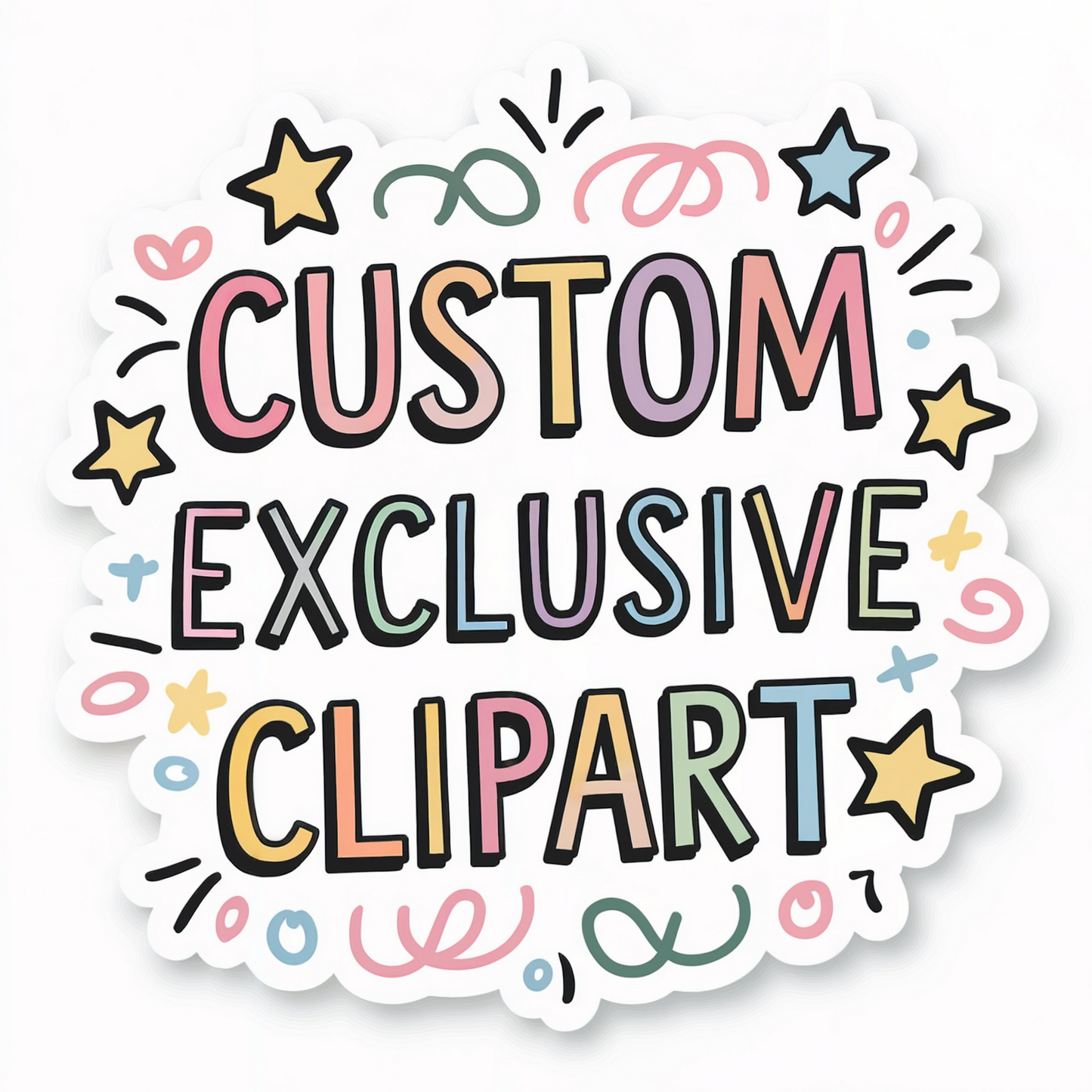 Custom Exclusive Clip Art